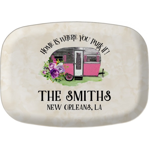 Custom Camper Melamine Platter (Personalized)