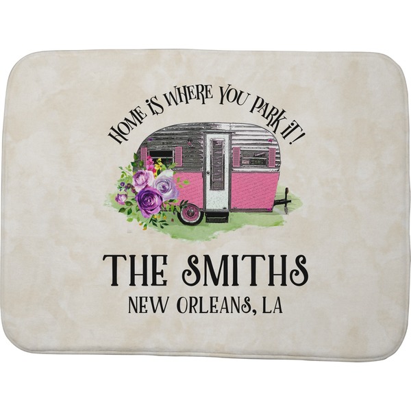 Custom Camper Memory Foam Bath Mat - 48"x36" (Personalized)