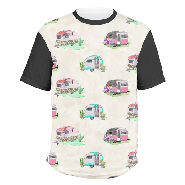 Custom Camper Men's Crew T-Shirt - Small