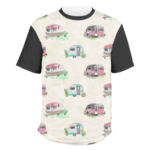 Custom Camper Men's Crew T-Shirt - 3X Large