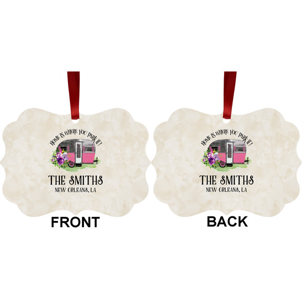 Camper Metal Benilux Ornament - Front and Back (APPROVAL)