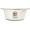 Camper Stainless Steel Dog Bowl - Large (Personalized)