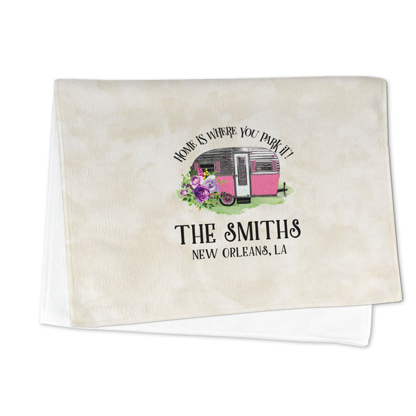 Camper Microfiber Dish Towel - FOLDED HALF