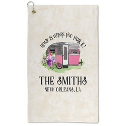 Camper Microfiber Golf Towel (Personalized)