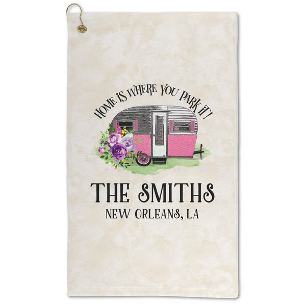 Custom Camper Microfiber Golf Towel - Large (Personalized)