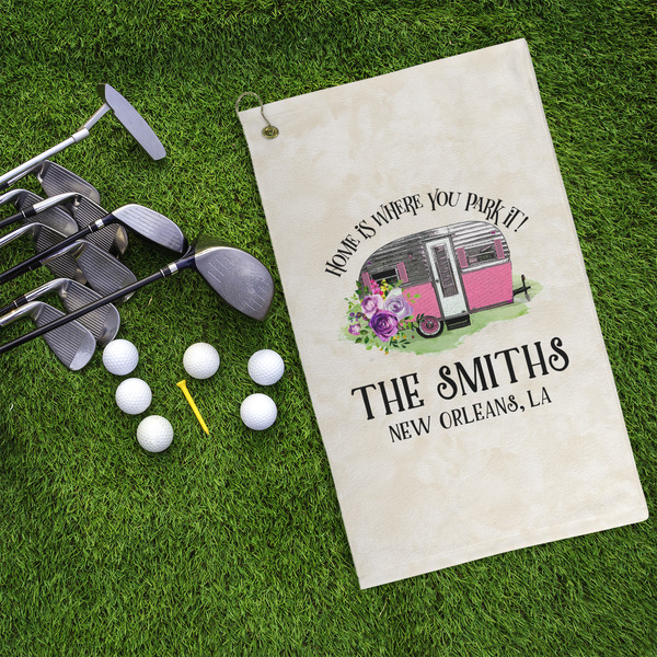 Camper Microfiber Golf Towels - LIFESTYLE