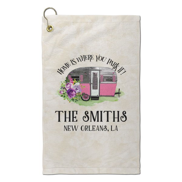 Custom Camper Microfiber Golf Towel - Small (Personalized)
