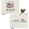 Camper Microfleece Dog Blanket - Regular - Front & Back