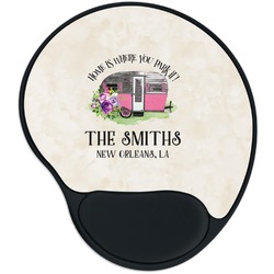 Camper Mouse Pad with Wrist Support