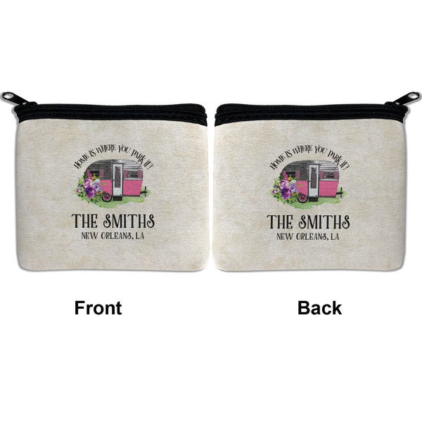 Camper Neoprene Coin Purse - Front & Back (APPROVAL)