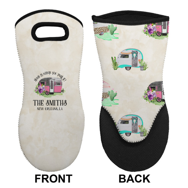 Camper Neoprene Oven Mitt (Front & Back)