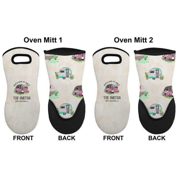 Camper Neoprene Oven Mitt - Set of 2 - Approval