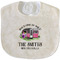 Camper Velour Baby Bib w/ Name or Text