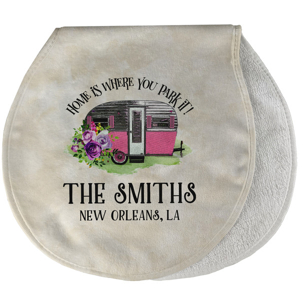 Camper New Baby Burp Folded