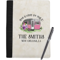 Camper Notebook Padfolio - Large w/ Name or Text