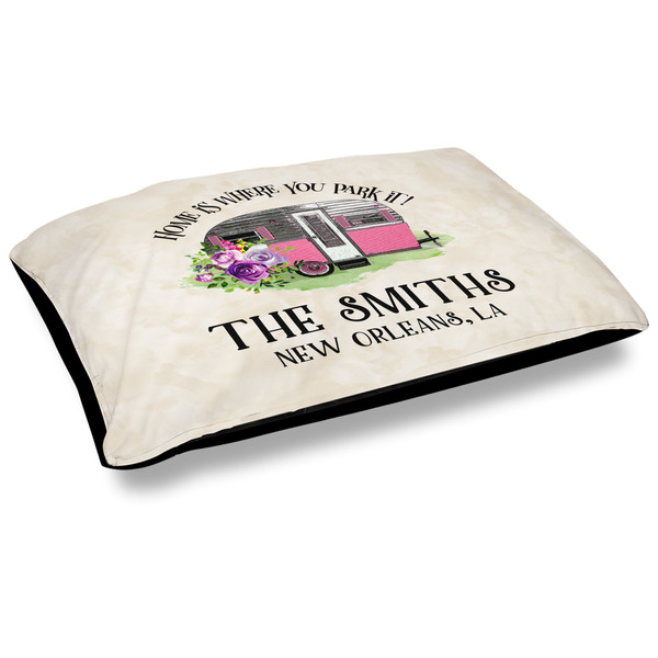 Custom Camper Outdoor Dog Bed - Large (Personalized)