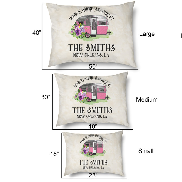 Camper Outdoor Dog Beds - SIZE CHART