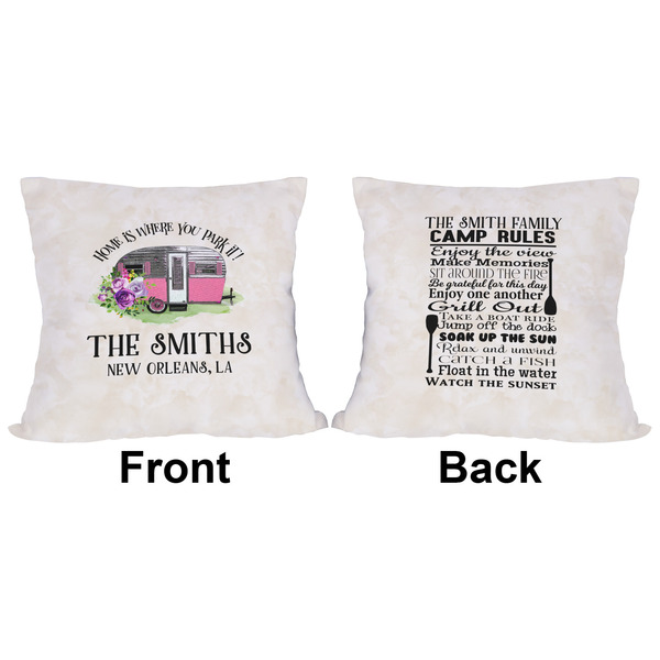 Camper Outdoor Pillow - 16x16