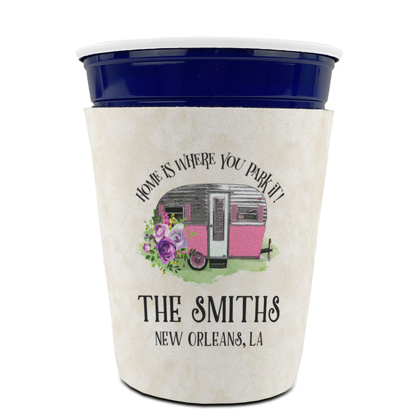 Camper Party Cup Sleeves - without bottom - FRONT (on cup)