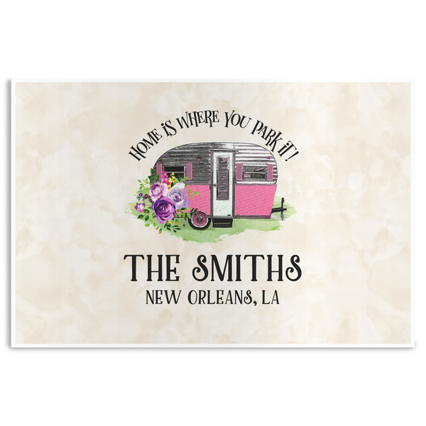 Custom Camper Disposable Paper Placemats (Personalized)