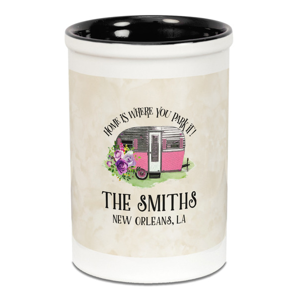 Camper Pencil Holder - Black