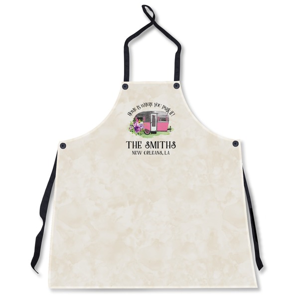 Custom Camper Apron Without Pockets w/ Name or Text