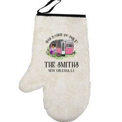 Camper Left Oven Mitt (Personalized)