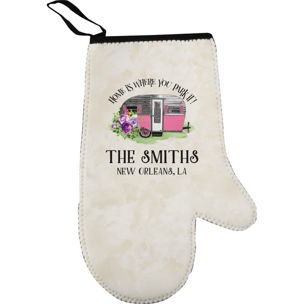 Camper Personalized Oven Mitt