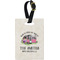Camper Personalized Rectangular Luggage Tag