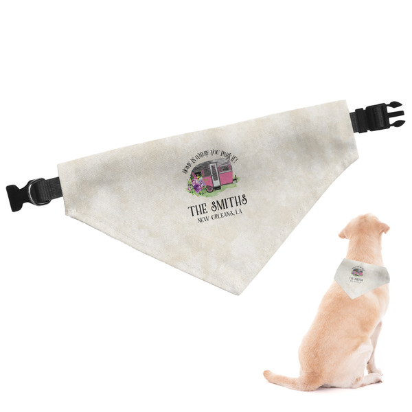 Custom Camper Dog Bandana (Personalized)