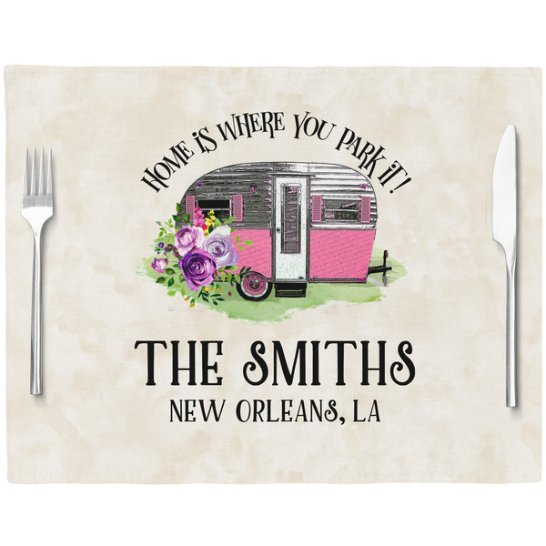 Camper Placemat with Props