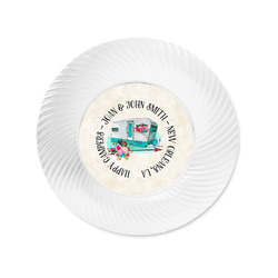 Camper Plastic Party Appetizer & Dessert Plates - 6" (Personalized)