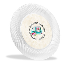 Camper Plastic Party Dinner Plates - 10" (Personalized)