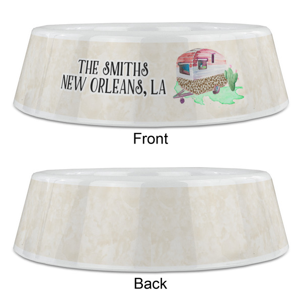 Camper Plastic Pet Bowls - Large - APPROVAL