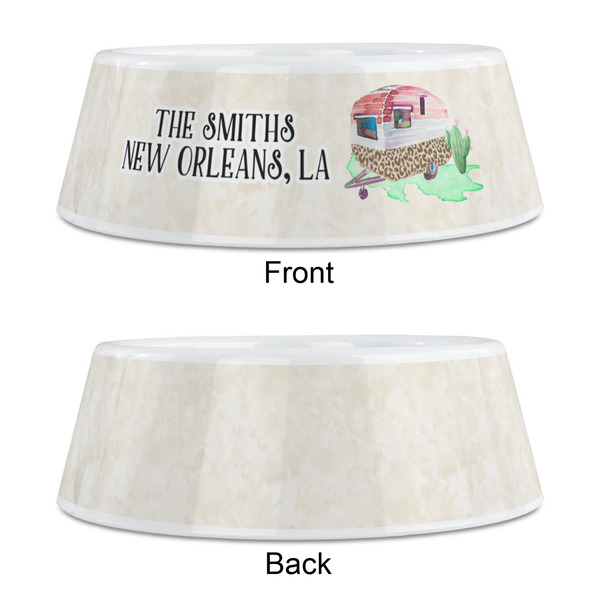 Camper Plastic Pet Bowls - Medium - APPROVAL