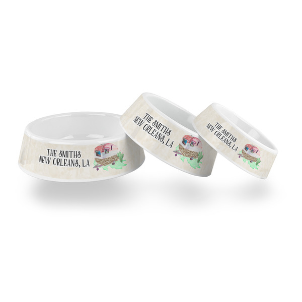 Camper Plastic Pet Bowls - PARENT MAIN