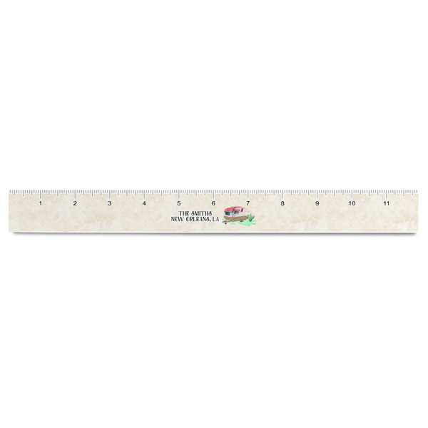 Camper Plastic Ruler - 12" - FRONT