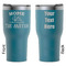 Camper RTIC Tumbler - Dark Teal - Double Sided - Front & Back