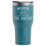 Camper RTIC Tumbler - Dark Teal - Laser Engraved - Single-Sided (Personalized)