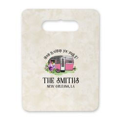 Camper Rectangular Trivet with Handle (Personalized)