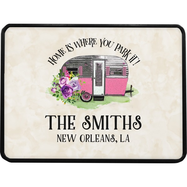 Camper Rectangular Car Hitch Cover w/ FRP Insert