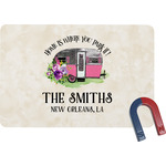 Camper Rectangular Fridge Magnet (Personalized)