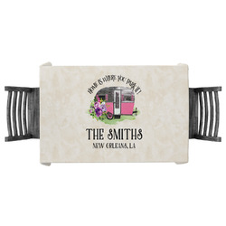 Camper Tablecloth - 58"x58" (Personalized)