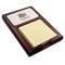 Camper Red Mahogany Sticky Note Holder - Angle