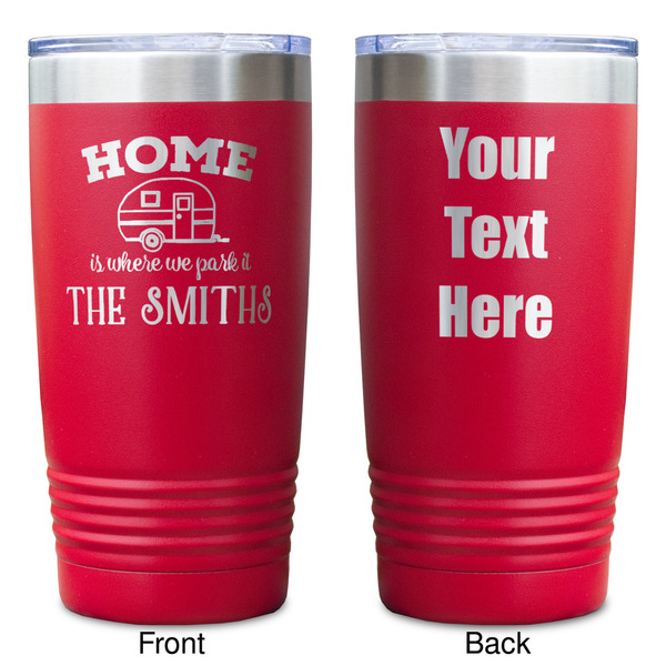 Camper Red Polar Camel Tumbler - 20oz - Double Sided - Approval