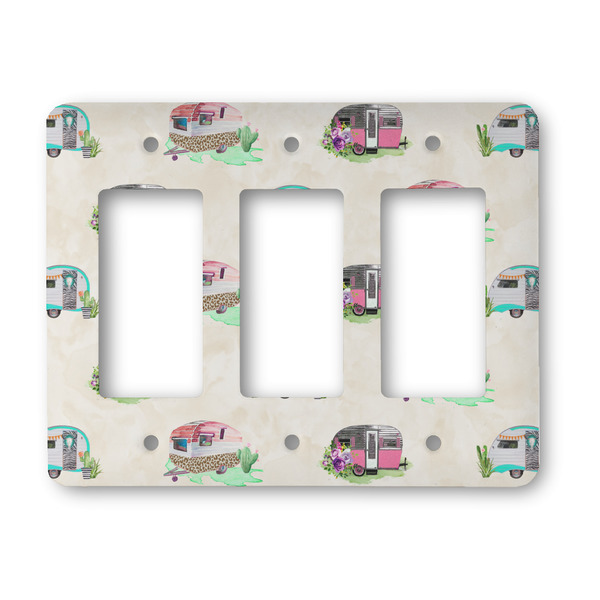 Camper Rocker Light Switch Covers - Triple - MAIN