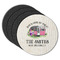 Camper Round Rubber Backed Coasters - Set of 4 (Personalized)
