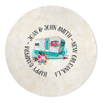 Camper 5' Round Indoor Area Rug (Personalized)