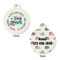 Camper Round Pet ID Tag - Large - Approval