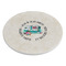 Camper Round Stone Trivet - Angle View